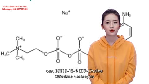 cas: 33818-15-4 CDP-Choline Citicoline nootropics