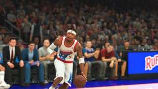 NBA 2K 2023: Allen Iverson VS Current Brooklyn Nets
