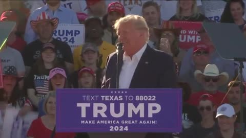 Trump holds first 2024 campaign rally in Waco, Texas - March 25, 2023