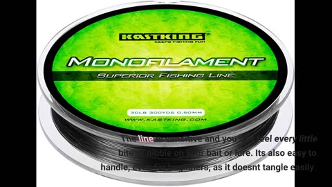 Buyer Comments: KastKing World's Premium Monofilament Fishing Line - Paralleled Roll Track - St...