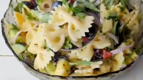 Creamy Pineapple Pasta Salad