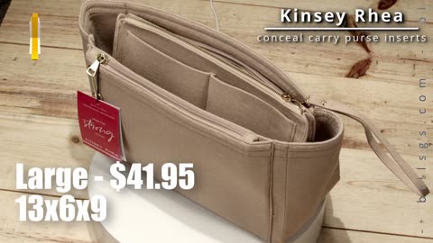 Our Conceal Carry Purse Insert,