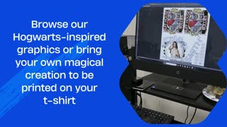 Unleash Your Creativity with Hogwarts T-shirt Transformation Fast DTF Transfer