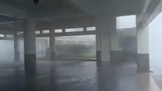 Typhoon Haikui wreaks havoc as it strikes Taiwan.