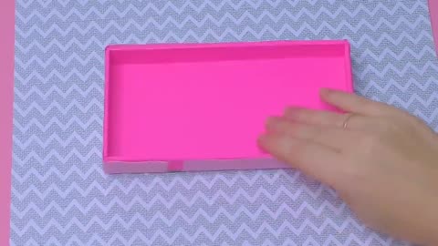 How to make a pencil box from cardboard/diy iphone 12 promax notebook organizer