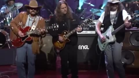 The Allman Brothers Perform Jessica - Letterman...