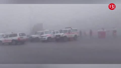 Footage from area where Iranian president’s plane crashed - Rescuers carry out search operation