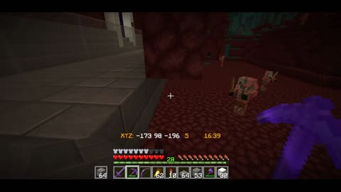 VOD from 4/4/2023 - Tuesday Night Minecraft - Nether Tunnels!