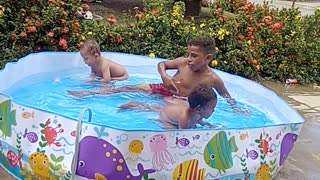 Simple pool for kids