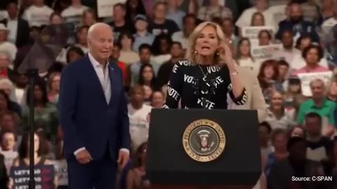 "Why Is Biden Standing Like That?": Biden Blasted Over Awkward Speech Pose, Gaffe [WATCH]
