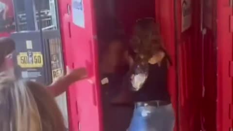 Ladies Brawl Near Porta Potty’s