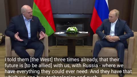 Lukashenko invites West to live in peace