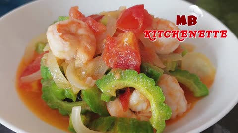 Stir Fry Bitter Melon with Shrimps! Worlds Best Bitter Melon Recipe! Try It! Your Family will love!