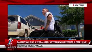 Caught Walking A “Paralyzed” Veteran Who Received A Free Home