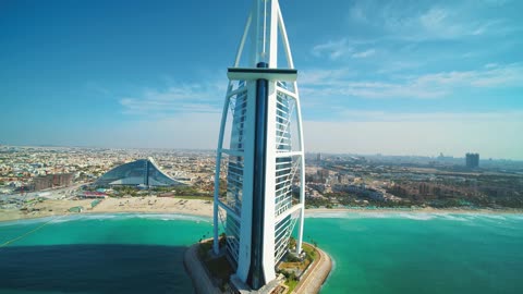 Dubai_United Arab Emirates 8K Ultra HD_Drone Video