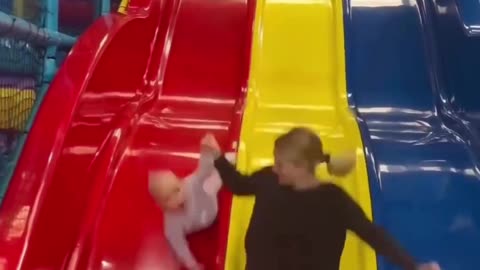 Baby sliding