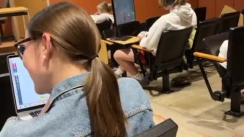 Student plays Fortnite in class?!?!