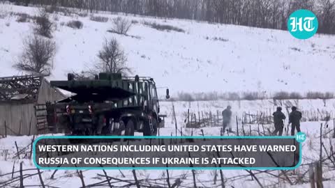 Putin's message to U.S? Russia holds military exercise near Ukraine border amid an invasion threat