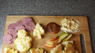17 Days to Christmas | Cookie Cutter Fruit & Cheese | Christmas Charcuterie Board