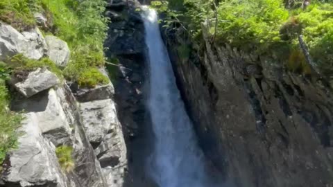 Vysoke tatry slovakia mountain waterfall