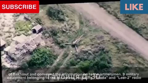 Shocking video from Ukraine: Ukrainian army destroyed many war machines of Russia in Bakhmut