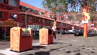 Dutch street turns orange ahead of Euro 2024