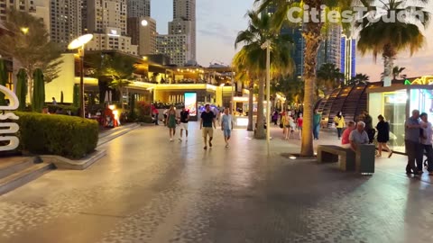 Dubai 🇦🇪 Night JBR (Jumeirah Beach Residence) Walking tour