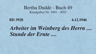 BD 3928 - ARBEITER IM WEINBERG DES HERRN .... STUNDE DER ERNTE ....