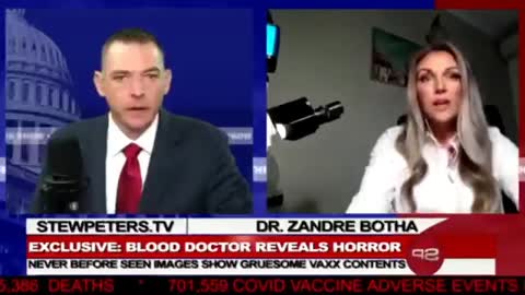 Dr Zandre Bothe on covid vaxxed blood findings