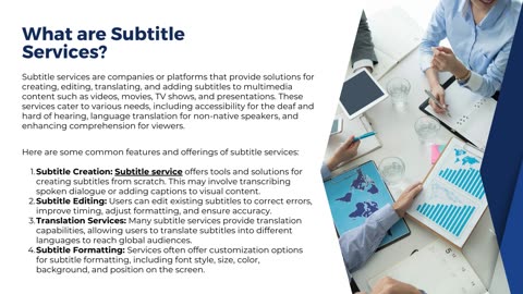 Presentation on the best subtitle Service