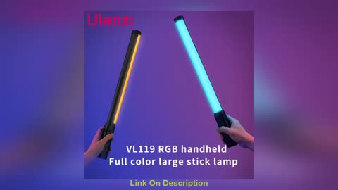 Slide Ulanzi VL119 RGB Stick Led Photography Lamp Col