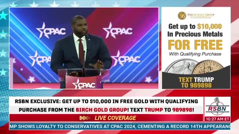 Congressman Byron Donalds at CPAC 2024: The thing that cures division is LEADERSHIP