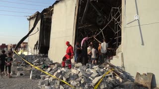 Suben a 114 los muertos por el incendio durante una boda en el norte de Irak