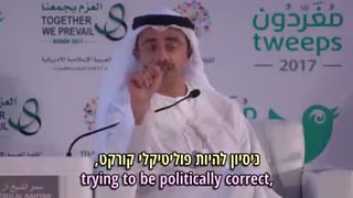 Warning from Fmr Foreign Minister of the UAE back in 2017