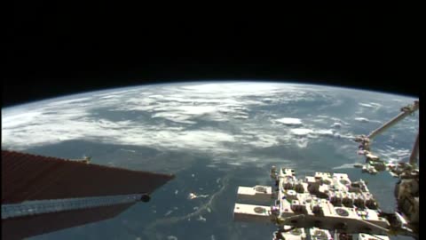 Expedition 69 Space Station Flies Over Hurricane Idalia Live