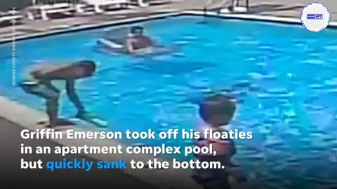 Two boys honored as heroes after saving another boy from drowning I