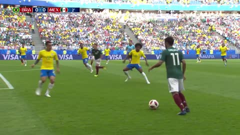 Brazil v Mexico 2018 FIFA World Cup Match Highlights