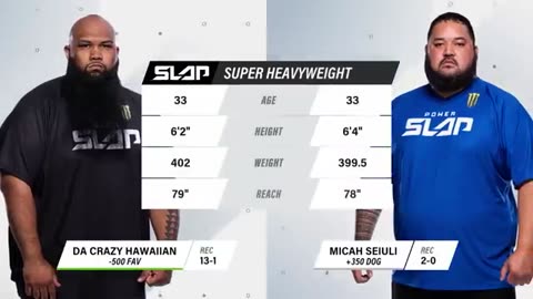 Da Crazy Hawaiian vs Micah Seiuli _ Power Slap 4_ August 9 on Rumble