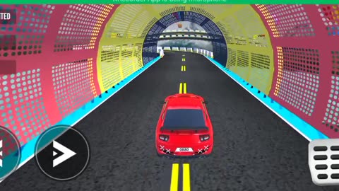 Car racing video game