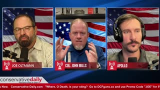Conservative Daily Shorts: Psy War-War On Our Soil-Antifa w Col. John Mills