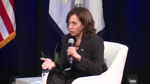 Kamala Harris LAUGHS About Electric School Buses