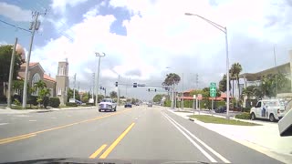 Southern Boulevard bridge crossing from Palm Beach to West Palm Beach