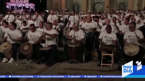 Venezuela rompe récord con una banda de música folclórica _ Noticias Telemundo