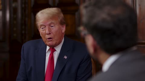 President Trump, National Pulse Interview Trailer