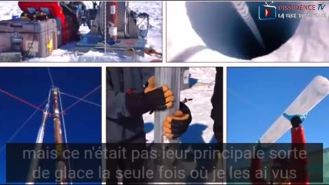 🔵_💡 Le Dôme de l'Antarctique- un employé de McMurdo lâche un morceau ! Des kilomètres d'épaisseur !