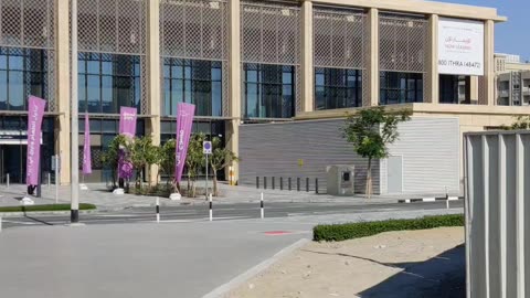 Walking on the Street - Dubai