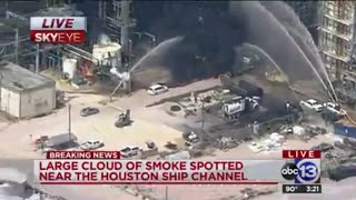 Massive Explosion Rocks Houston Oil Refinery