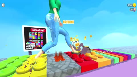 Tippy toe 3D game android ios gameplay walkthrough app all levels #17