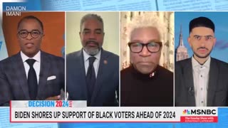 Damon Imani-MSNBC wasn't ready—My thoughts on why Biden is losing grip on black voters:
