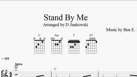 Stand By Me Guitar Tabs